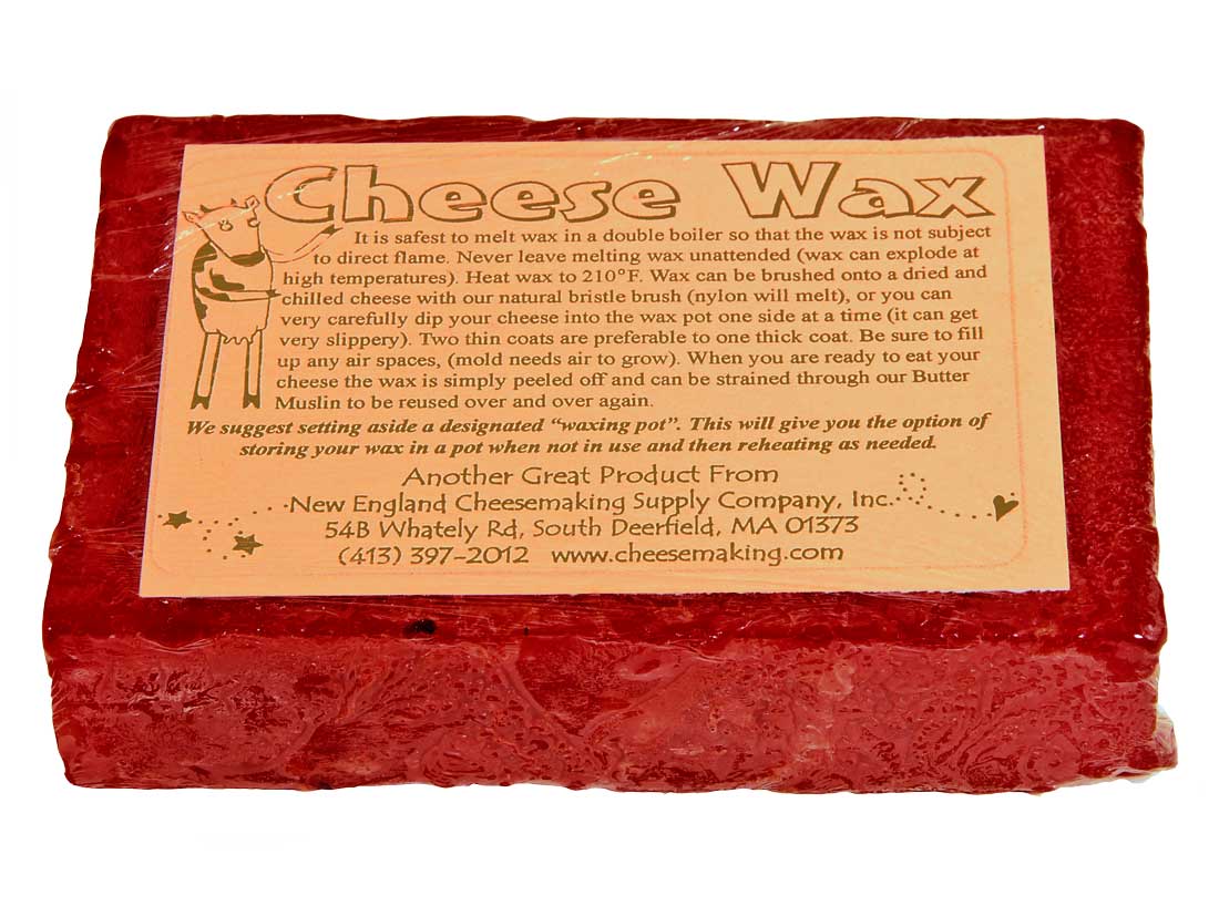 33036 Red Cheese Wax, 1 lb.